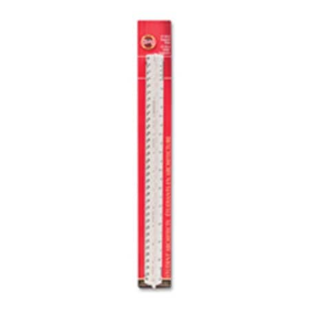 Adiciones Triangular Architect Scale- 1.6 in. x 15.6 in.- White AD3201627